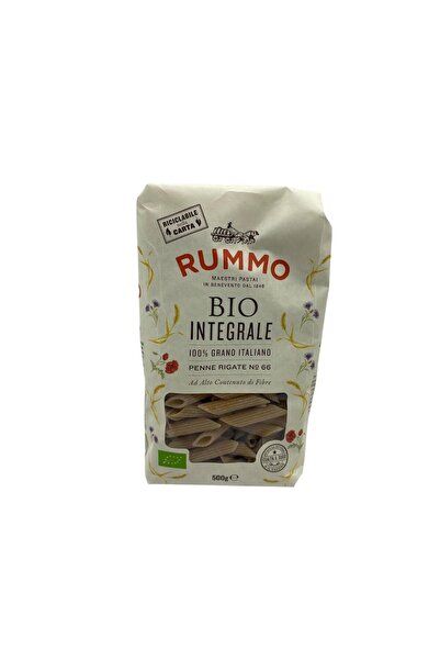 Rummo Bio Integrale Penne Rigate Makarna 500 G.