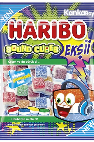 Haribo ekşi sound cubes 70gr