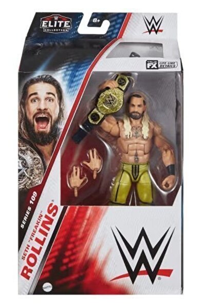 mattel WWE Συλλεκτικές Φιγούρες Δράσης Elite με Αρθρώσεις και Αξεσουάρ (GDF60)