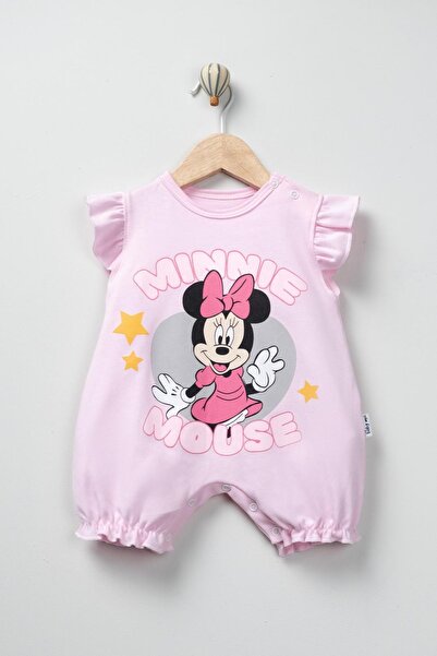mandalinsbaby Yazlık Şortlu Kız Bebek Tulum