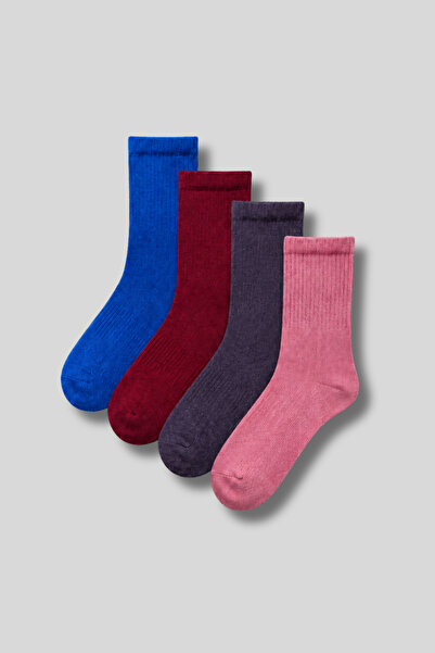 Ada Çorap & İç Giyim Women's 4-Pack Cotton Sports-Tennis Socks