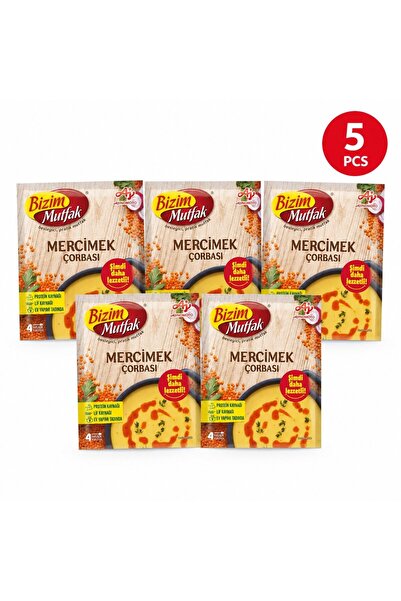 Bizim Supa de Linte Set 5 Buc 65 Gr