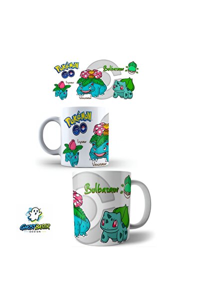 Ghostbastır Design Pokemon Bulbasaur Mug Cup |   Single Piece K0365