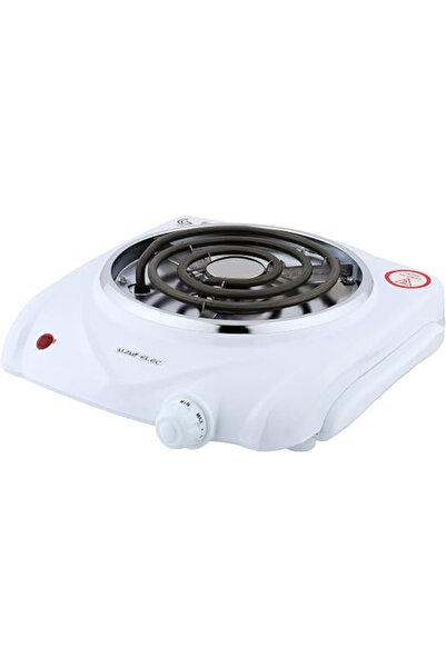 ALSAIF 1500W Electric Spiral Burner One Plate, White, AL1301A