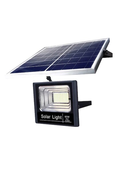 Jortan Proiector solar 100 LED IP67 60W 4800lm cu telecomandă