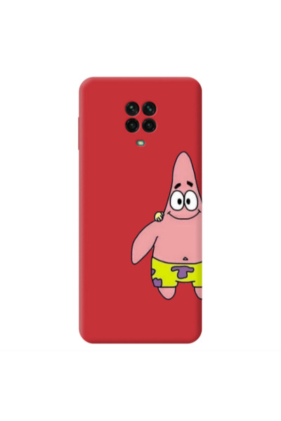 Other Xiaomi Redmi Note 9 Pro Spong 1 Red Colored Silicone TPU Θήκη