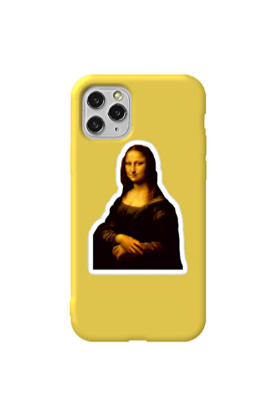 Other Apple iPhone 11 Pro Davinci Yellow Colored Silicone TPU Θήκη
