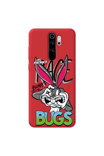 Other Xiaomi Redmi Note 8 Pro No Patience Red Colored Silicone TPU Θήκη
