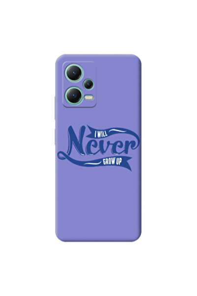 Other Xiaomi Redmi Note 12 Pro 5G I Will Never Grow Up Purple Colored Silicon...