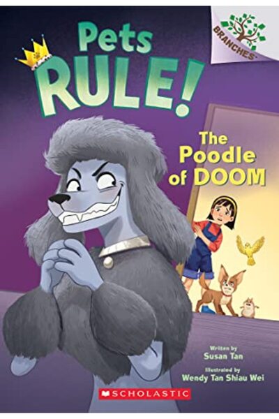 Scholastic Us الكلب البودل أوف دوم: كتاب براشينز بيتز رول 2)