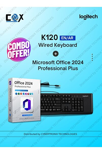 logitech مايكروسوفت أوفيس 2024 بروفيشنال بلس - اشتراك مدى الحياة لجهاز واحد |...