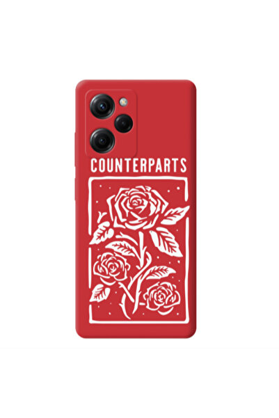 Other Xiaomi Poco X5 Pro Counterparts Red Colored Silicone TPU Θήκη