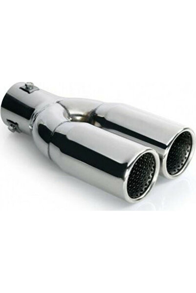 Lampa Exhaust Muffler TS-26 Universal with Double Exhaust Φ34-46 Code: L6008.0