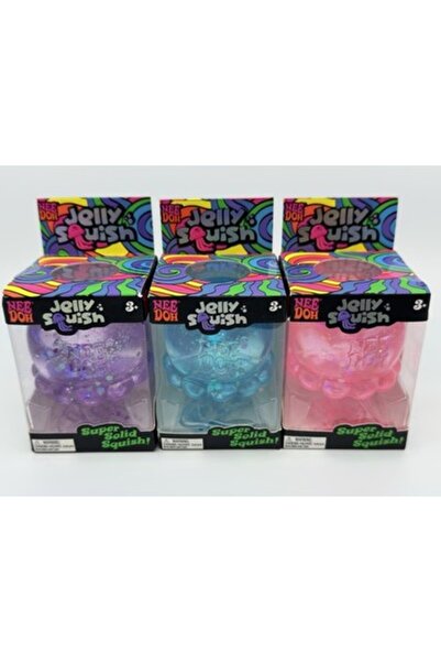 Needoh AUTENTIC Jucărie Squishy din jeleu Schylling Meduză Squishy de strâns ...