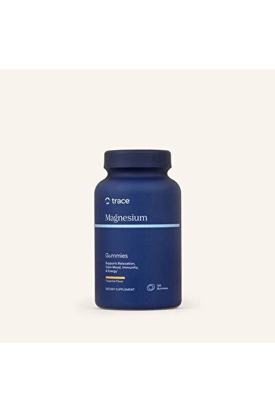 Trace Minerals Jeleuri cu Magneziu, Mandarină, 120 Jeleuri