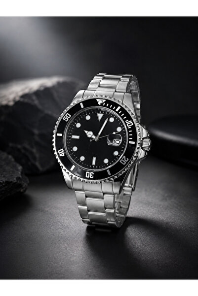 G Sport POLO Stainless Steel Band Rotating Bezel Detailed Men's Wristwatch (w...