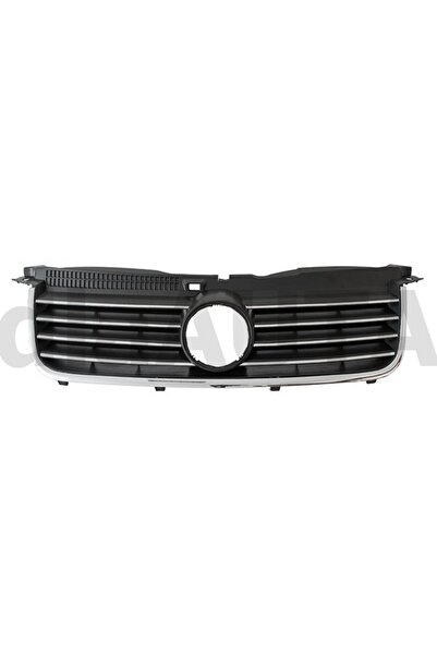 Other VW Passat B5 2000-2005 Grilă frontală între faruri, ramă cromată neagră...