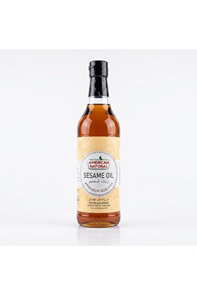American Natural زيت السمسم 500 مل × 12 عبوة
