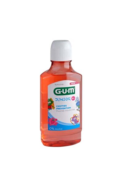 GUM JUNIOR 6+ MOUTH RINSE 300ML -2892