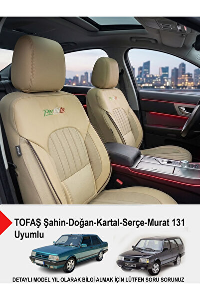 GM-DESIGN Perfetto Series Luxury Linen Car Seat Cover - (Compatible with Tofa...