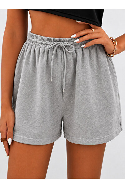LUMSHİNE Women's Oversize Loose Fit Casual Daily Shorts