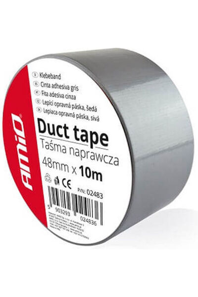 AMIO Ταινία Μόνωσης 48mm x 10m Γκρι