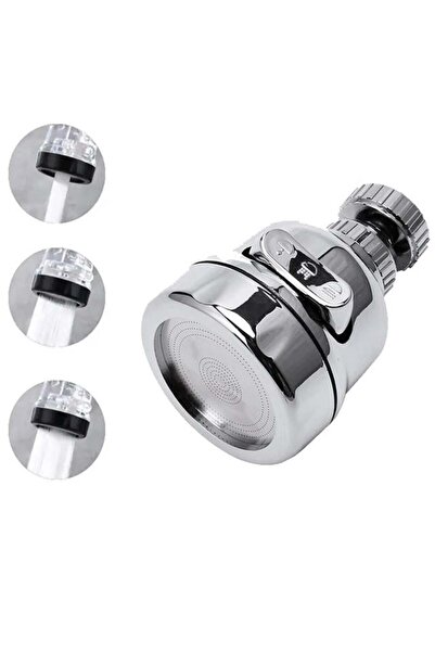 OSKA GLOBAL Sn-27115 3 Stage Saving Faucet Head 360 Degrees