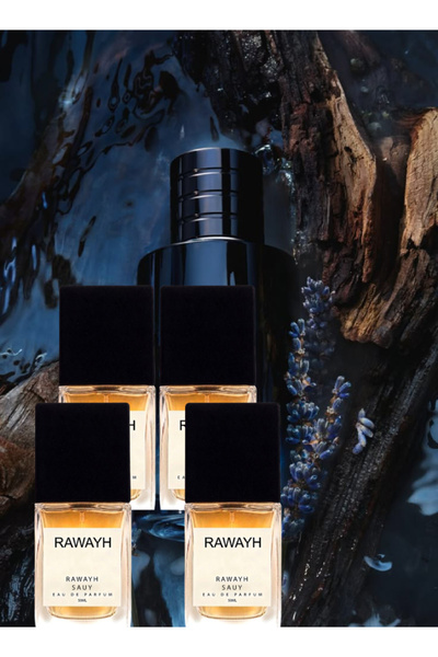 RAWAYH 4 قطع عطر ساوي 50 مل
