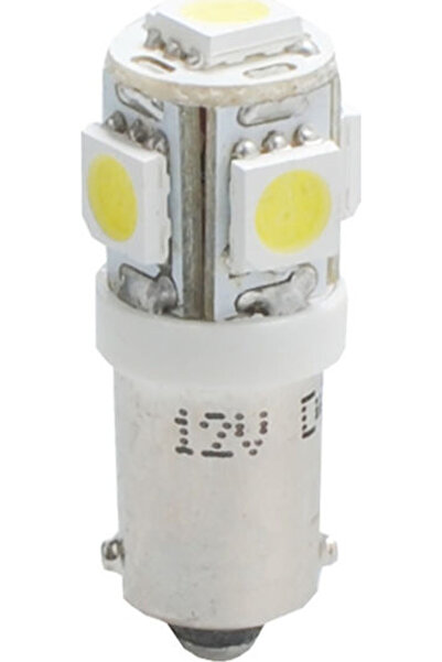 M-TECH Λάμπες Αυτοκινήτου & Μοτοσικλέτας BA9S / T4W LED 12V 1.2W 1 τεμάχιο