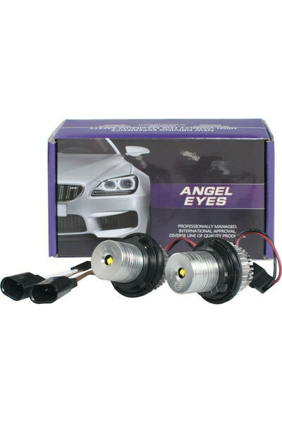 M-TECH Λάμπες LED Αυτοκινήτου Ψυχρό Λευκό 12V 10W 2 τεμάχια