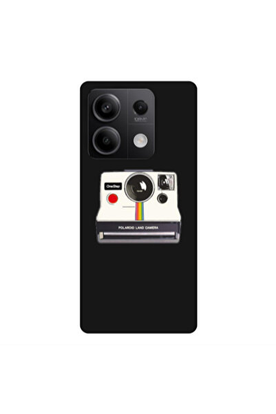 Other Xiaomi Redmi Note 13 5G Polaroid land camera Black Colored Silicone TPU...
