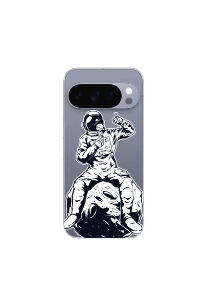 Other Google Pixel 10 Pro XL ice cream in space Transparent Silicone TPU Θήκη