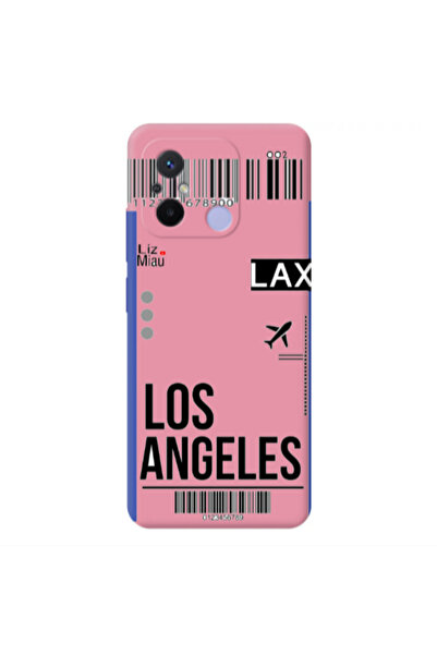 Other Xiaomi Redmi 12C Los angeles Pink Colored Silicone TPU Θήκη