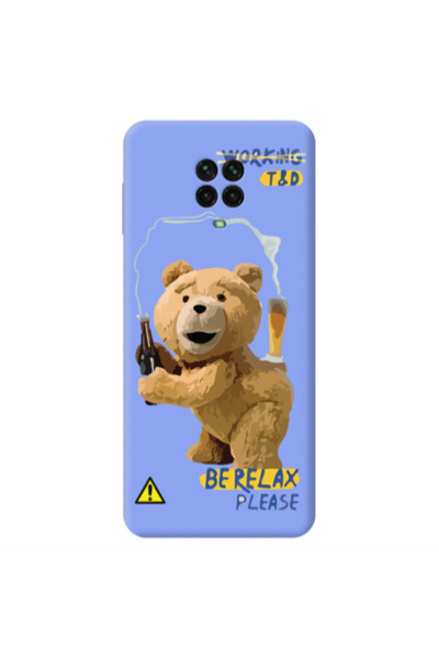 Other Xiaomi Redmi Note 9 Pro Be Relax Light Purple Colored Silicone TPU Θήκη