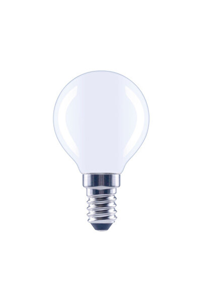 OEM Bec LED variabil Flair E14 4W 470 lumeni, glob mat G45, lumină rece