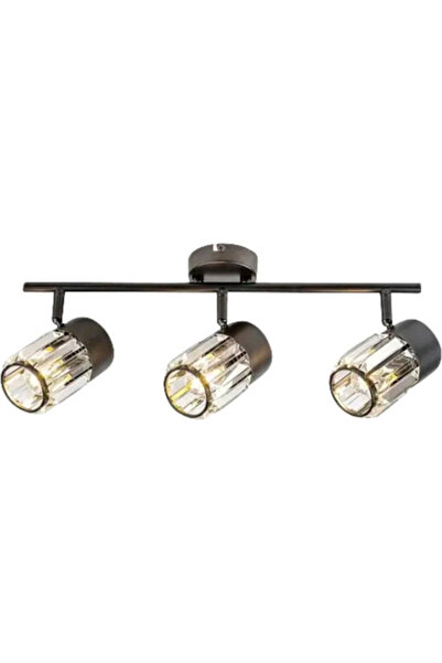 OEM Rabalux Venaro E14 προβολείς ράγας max. 3x15W, μαύρο/γυαλί