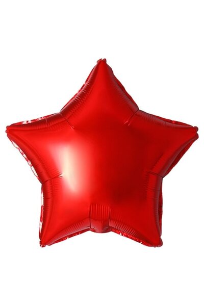 OEM Balon din folie Stea XXL, Roșu