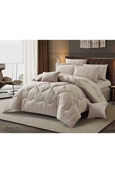 BIET ALMAFROSHAT 8-Piece Jacquard Bedding Duvet Cover Set, Very High-End Fabric