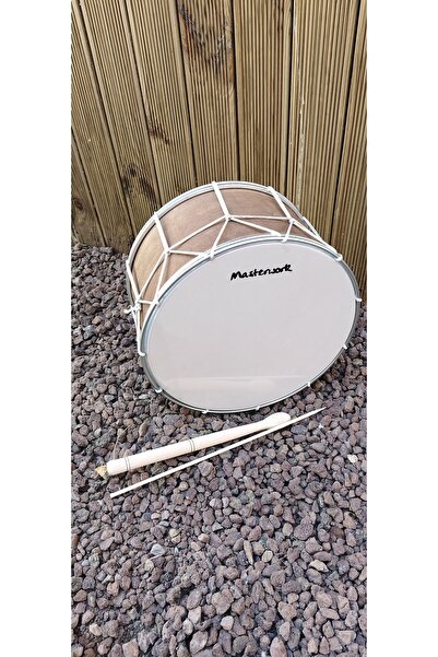 MASTERWORK 30 CM COCUK DAVULU AGAÇ KASNAK +TOKMAK +CUBUK