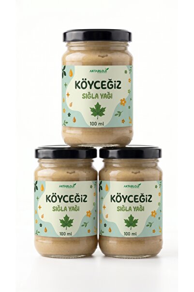 aktarloji 3 Pieces 100 ml Köyceğiz Frankincense Oil / Edible / Pure (Daily Oi...