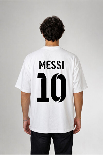 cesita Argentina Lionel Messi World Cup Printed Cotton White T-Shirt T-Shirt