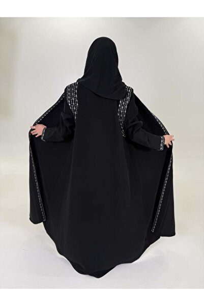 Smart Abaya quarter cloche embroidery AJ 106