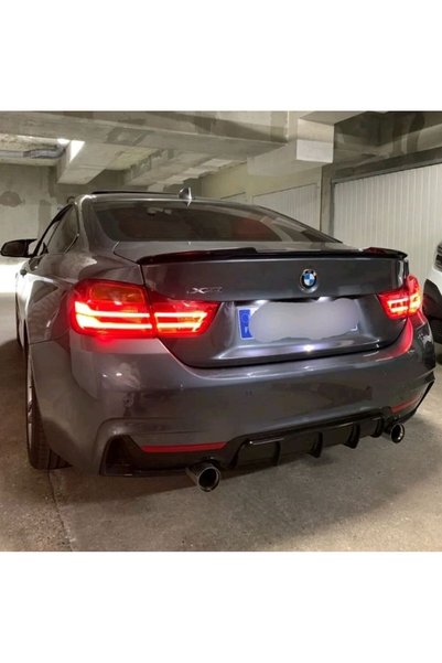 BMW Eleron Spoiler portbagaj Seria 4 F32 Coupe M4 negru lucios