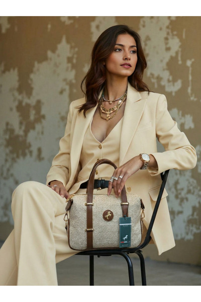 Miami Polo Club Medium Size Women's Shoulder Bag with Adjustable Strap