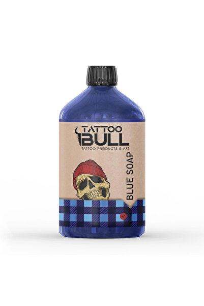 TattooBull Blue Soap Dövme Temizleme Solüsyonu 500 ml