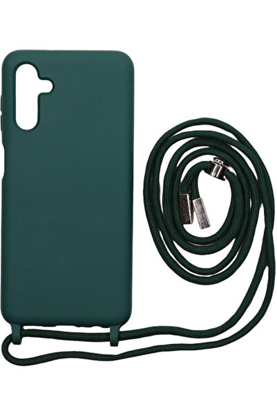 Other Technovo Δαντελωτή Πίσω Θήκη Σιλικόνης με Λουράκι Πράσινο (Galaxy A13 5...