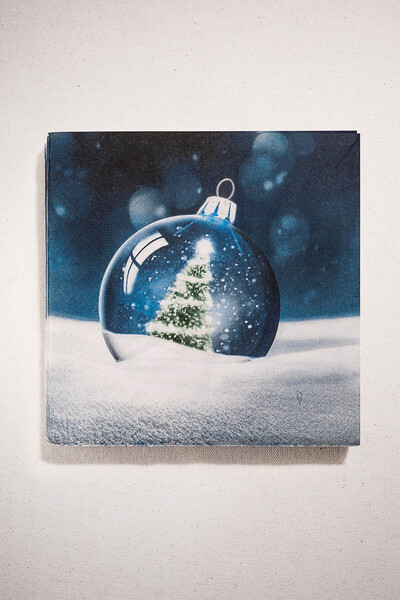 Paşabahçe Arctic Dream 20-Piece Napkins, Stylish Tableware Accessory