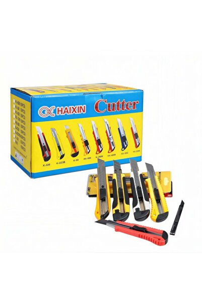 CASA JOY Set de 60 de cuttere cu lame segmentate rezistente, diverse modele