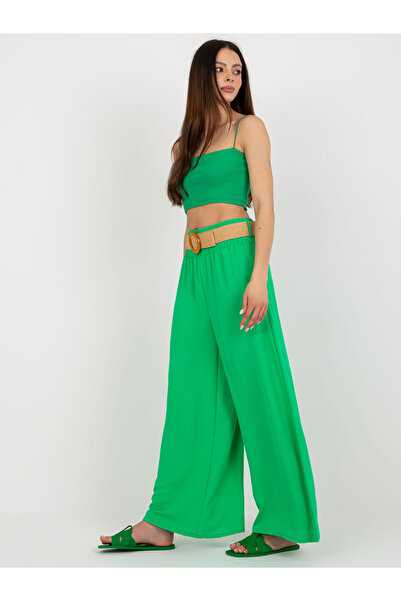 Factory Price Pantaloni Dama Verde