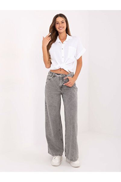 Factory Price Pantaloni Dama Gri